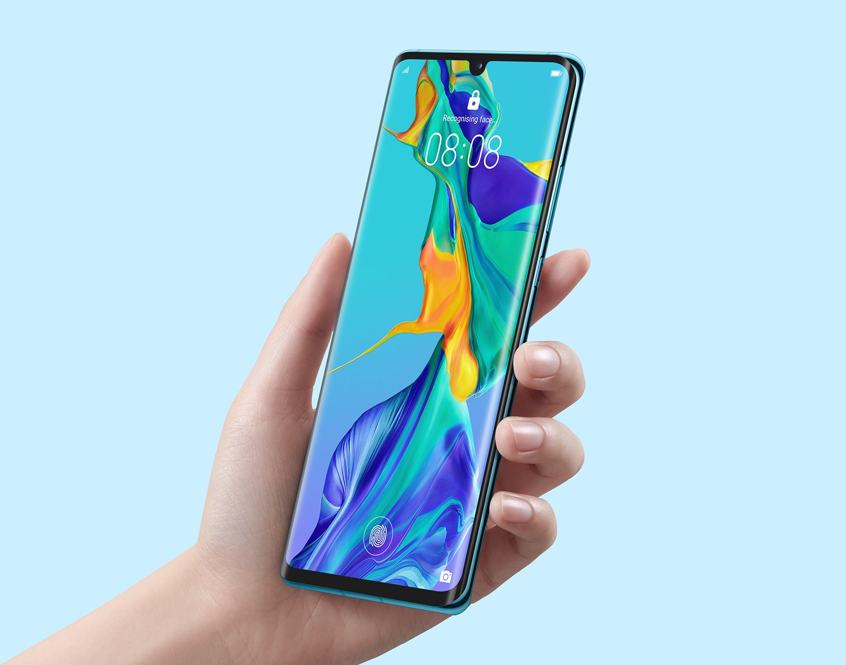 Telefon HUAWEI P30 Pro, 256GB, 8GB RAM, Dual SIM, Breathing Crystal